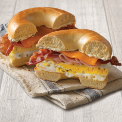 Farmhouse Breakfast Sandwich sold by Einstein's Bagels