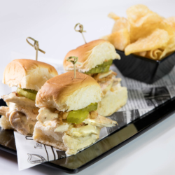 Grilled Chicken Sliders with Kettle Chips sold by Reilly's Irish Pub