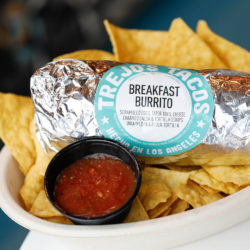 Breakfast Burrito sold by Trejo's Tacos