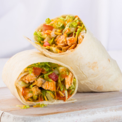 Buffalo Chicken Wrap sold by Earl of Sandwich