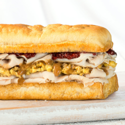 Holiday Turkey Sandwich sold by Earl of Sandwich