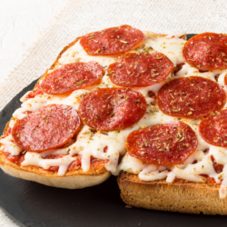 Pepperoni Pizza Bread sold by Earl of Sandwich