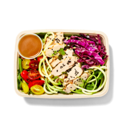 Chicken Zucchini Noodle Salad