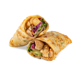 Asian Street Eats Chicken Scallion Pancake Wrap