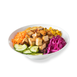 Asian Street Eats Roasted Tofu Mixed Rice Bowl