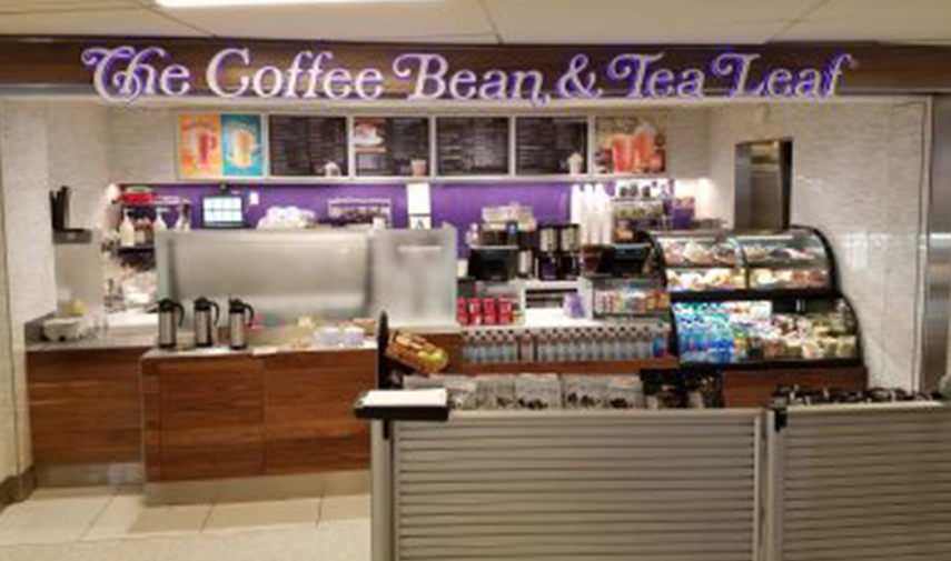 The Coffee Bean & Tea Leaf LAX SHOP+DINE Directory · Los Angeles