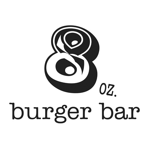 8 oz. Burger Bar logo