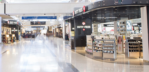 DFS Duty Free LAX SHOP+DINE Directory · Los Angeles International Airport  (LAX)