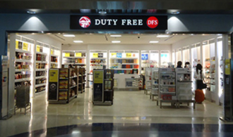 Duty Free Shop (DFS) in San Francisco, California, USA - Customs n