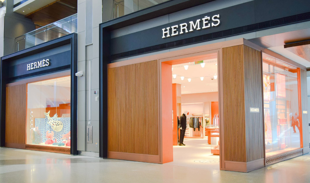 hermes store front