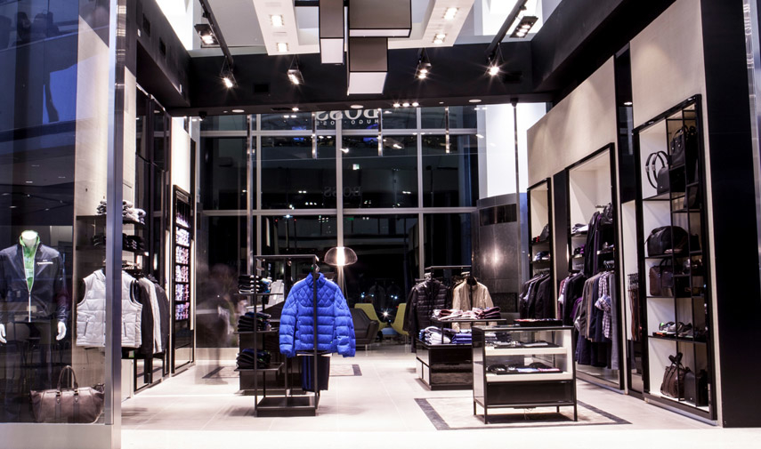 hugo boss showroom