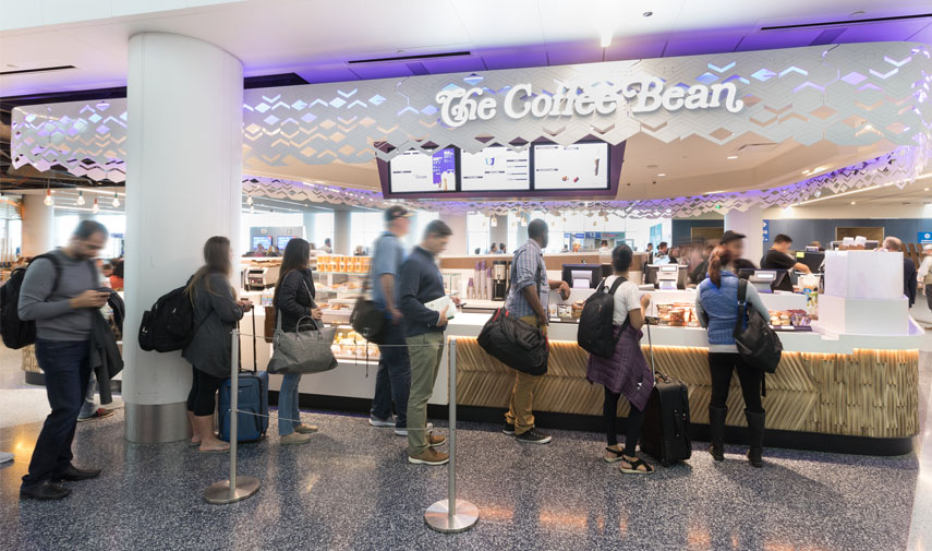 Coffee Bean & Tea Leaf Terminal 1 LAX SHOP+DINE Directory · Los