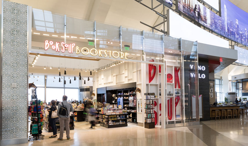 Book Soup Bookstore LAX SHOP+DINE Directory · Los Angeles International