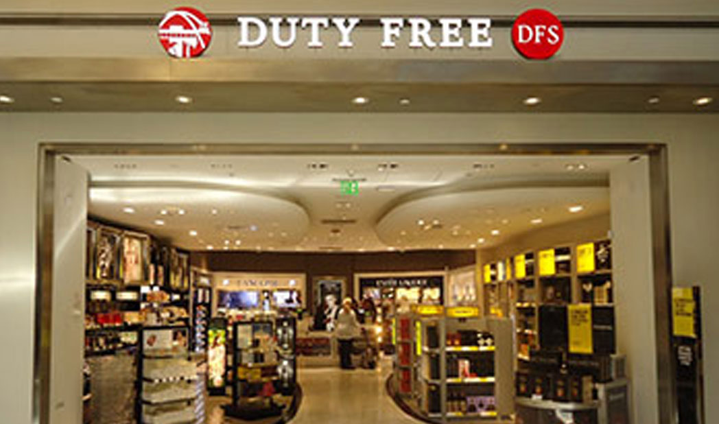 DFS Duty Free LAX SHOP DINE Directory Los Angeles International Airport LAX