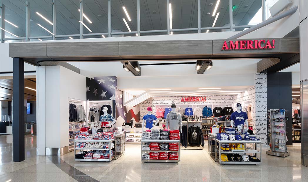 AMERICA! LAX SHOP+DINE Directory · Los Angeles International Airport (LAX)